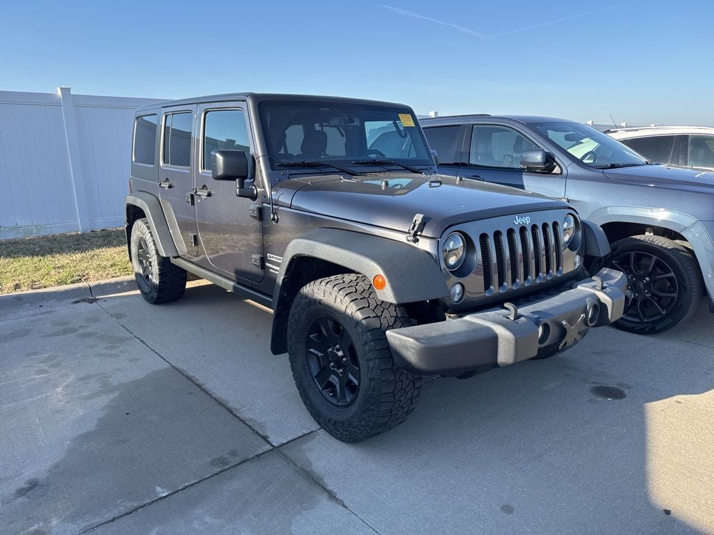 2017 Jeep Wrangler Unlimited Sport 4x4