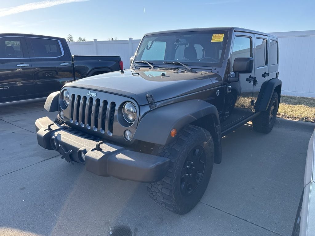 2017 Jeep Wrangler Unlimited Sport 4x4