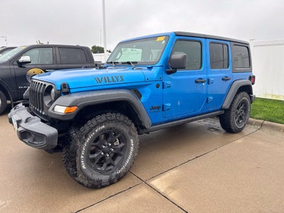 2021 Jeep Wrangler Unlimited Willys 4x4