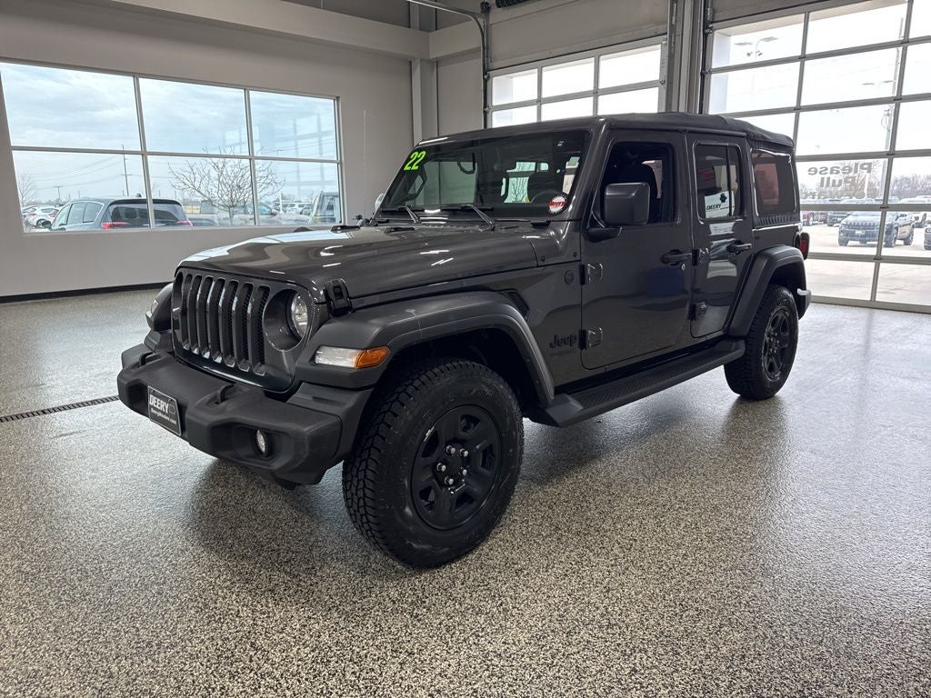 2022 Jeep Wrangler Unlimited Sport 4x4
