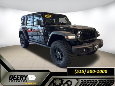 2026 Jeep Wrangler WRANGLER 4-DOOR WILLYS