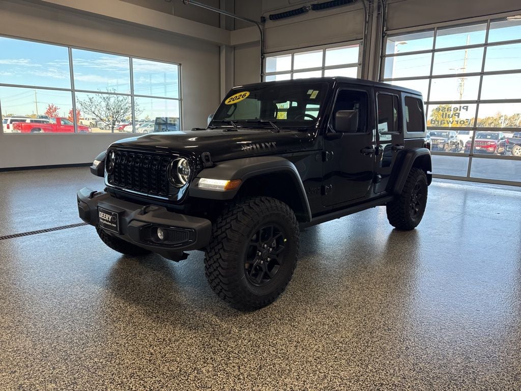 2026 Jeep Wrangler WRANGLER 4-DOOR WILLYS