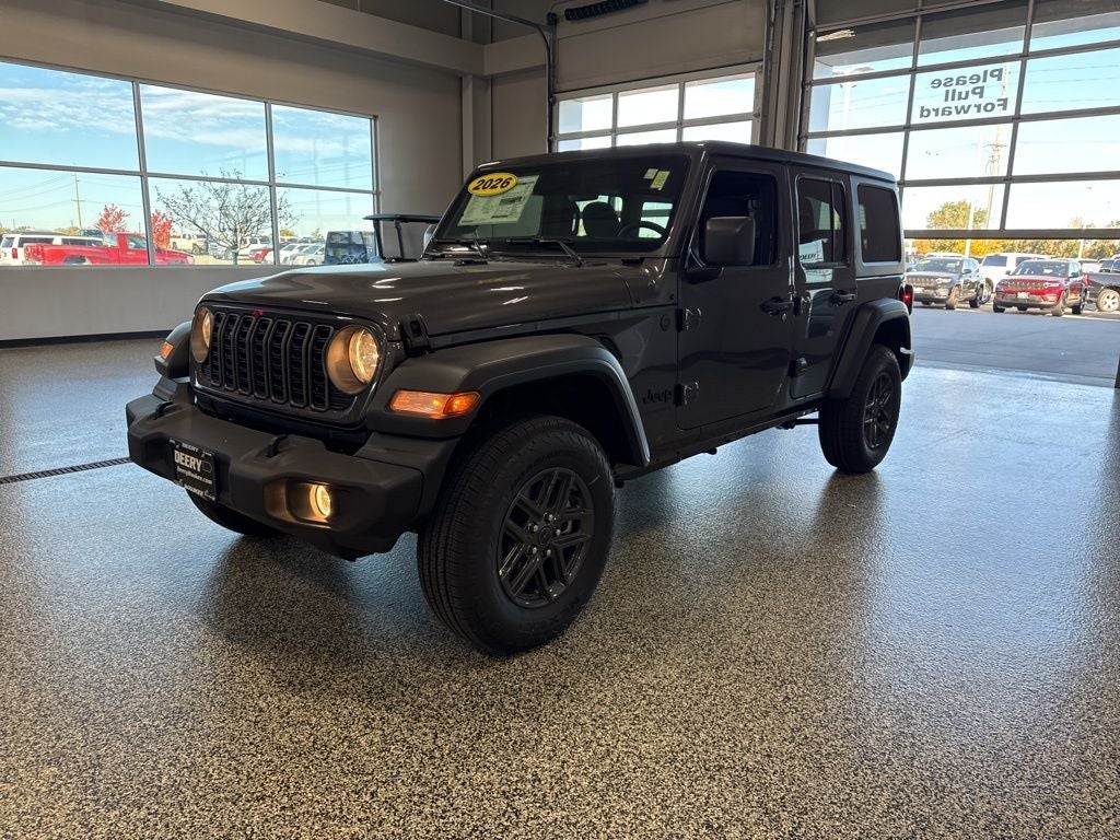 2026 Jeep Wrangler WRANGLER 4-DOOR SPORT S