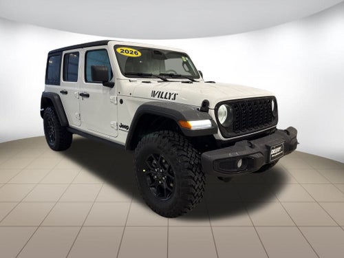 2026 Jeep Wrangler WRANGLER 4-DOOR WILLYS