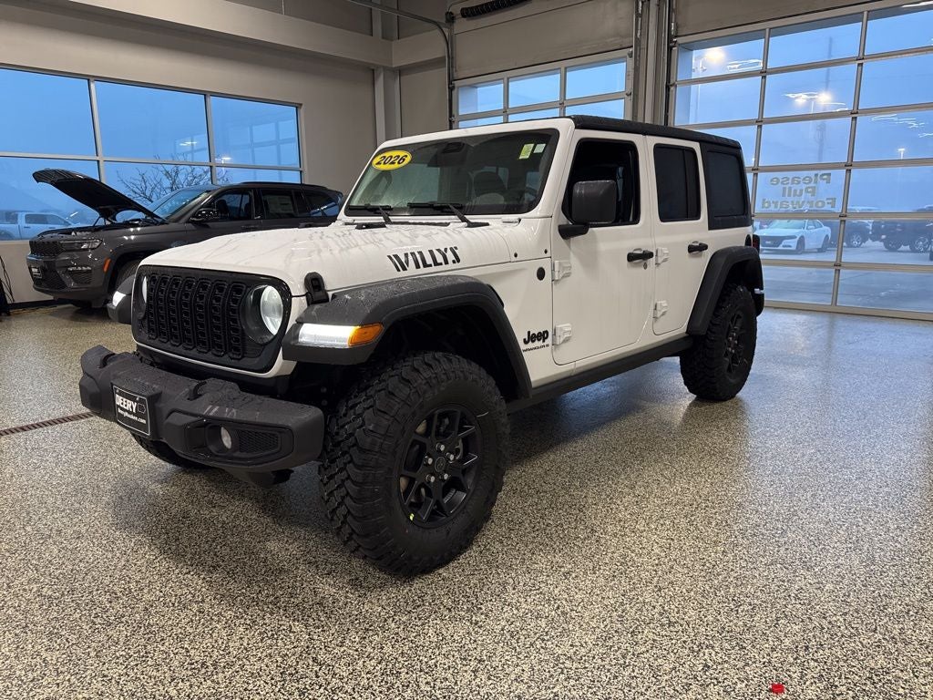 2026 Jeep Wrangler WRANGLER 4-DOOR WILLYS