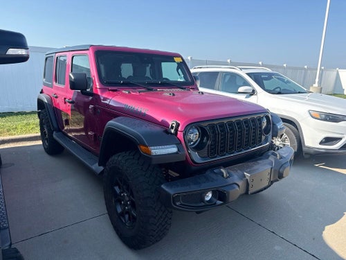 2024 Jeep Wrangler 4-Door Willys 4x4