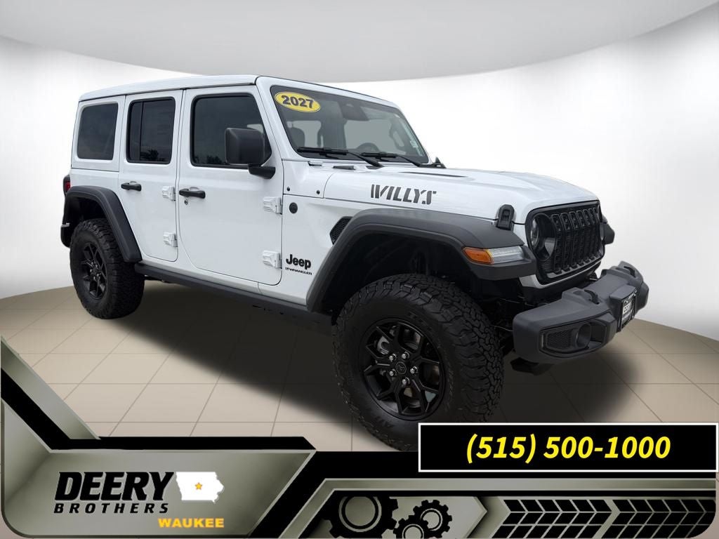 2027 Jeep Wrangler WRANGLER 4-DOOR WILLYS