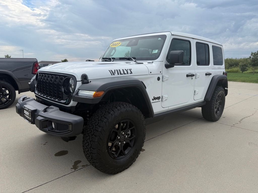 2027 Jeep Wrangler WRANGLER 4-DOOR WILLYS