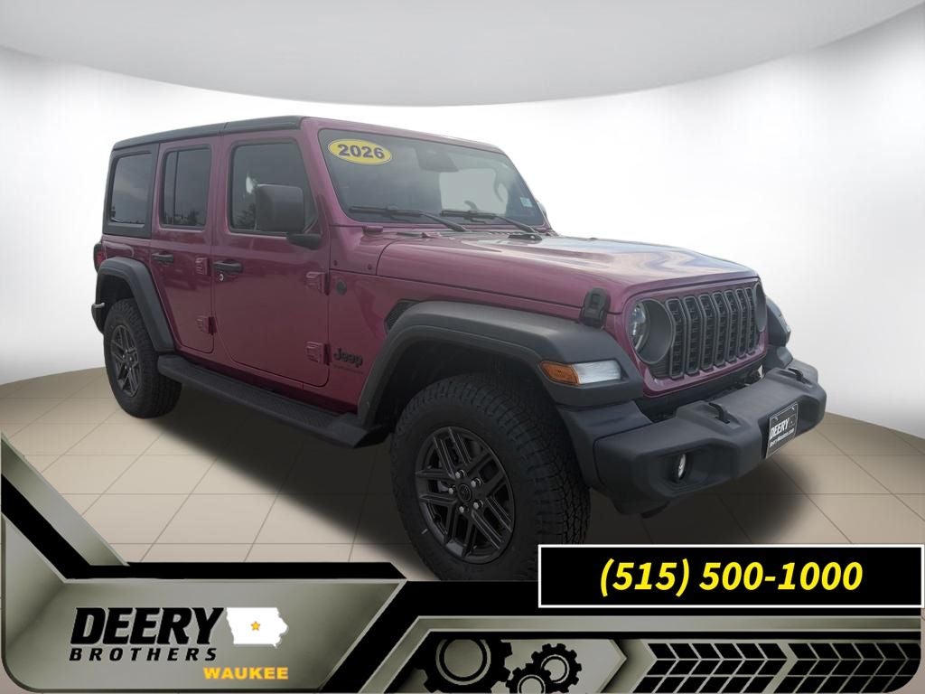 2026 Jeep Wrangler WRANGLER 4-DOOR SPORT S