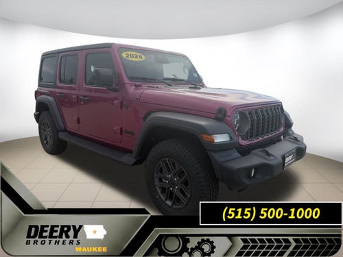2026 Jeep Wrangler WRANGLER 4-DOOR SPORT S