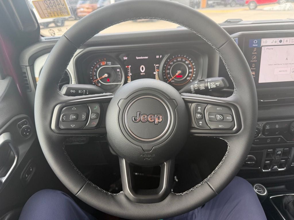 2026 Jeep Wrangler WRANGLER 4-DOOR SPORT S
