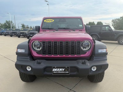 2026 Jeep Wrangler WRANGLER 4-DOOR SPORT S