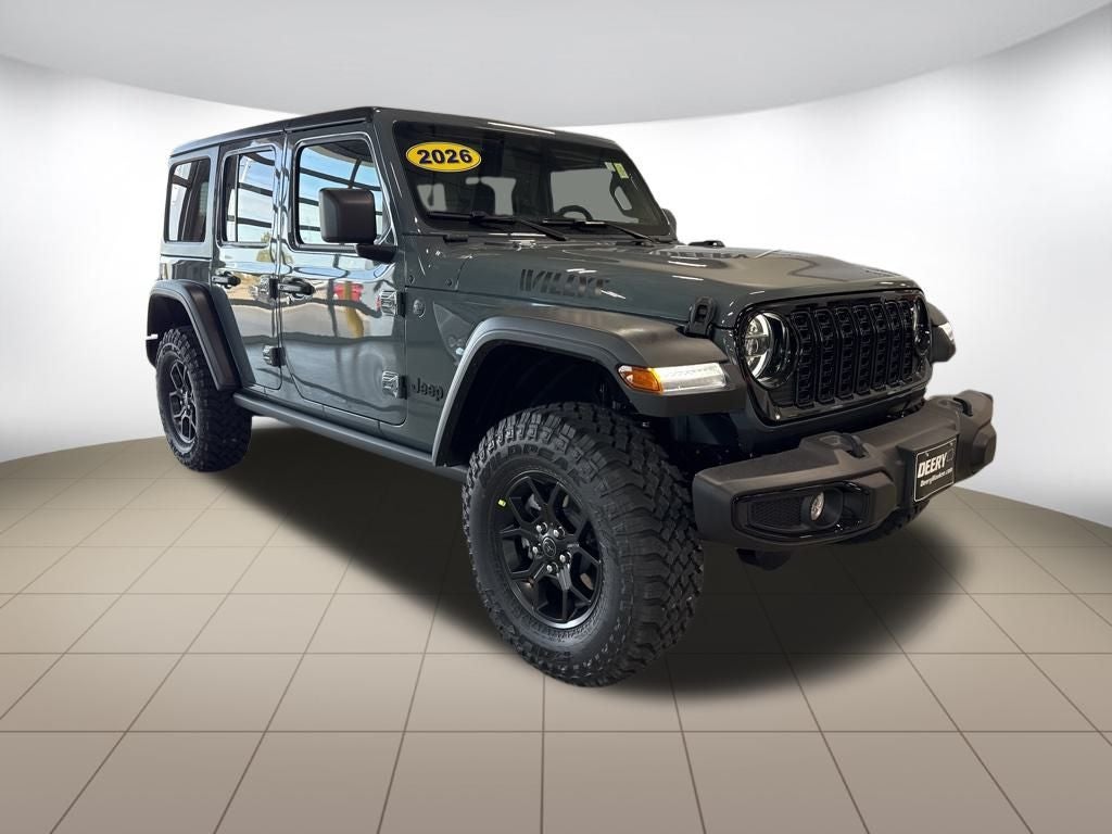 2026 Jeep Wrangler WRANGLER 4-DOOR WILLYS