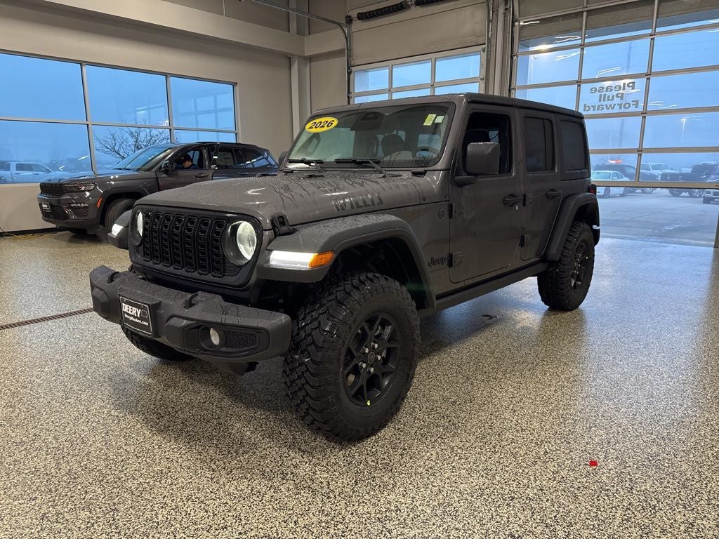 2026 Jeep Wrangler WRANGLER 4-DOOR WILLYS
