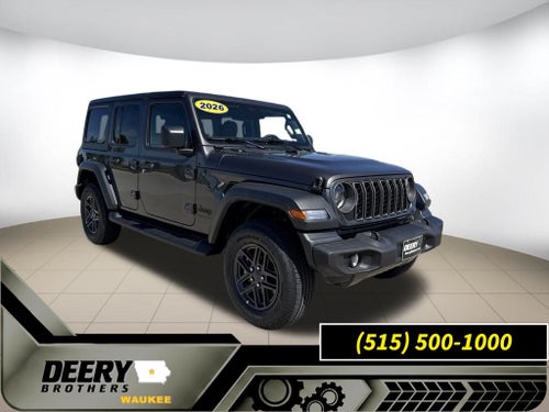 2026 Jeep Wrangler WRANGLER 4-DOOR SPORT S