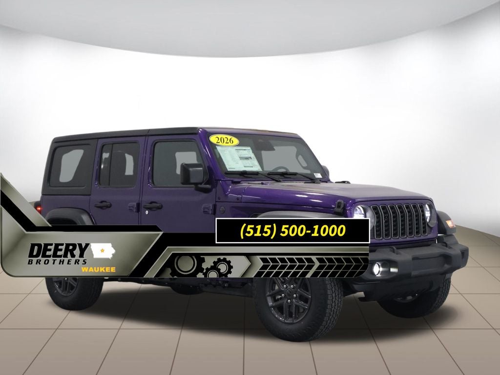 2026 Jeep Wrangler WRANGLER 4-DOOR SPORT S