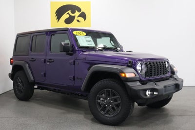 2026 Jeep Wrangler WRANGLER 4-DOOR SPORT S