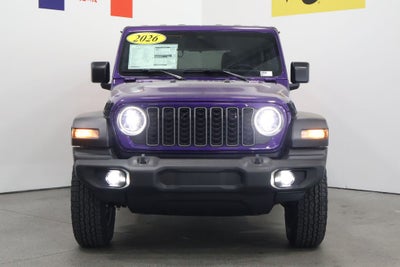 2026 Jeep Wrangler WRANGLER 4-DOOR SPORT S