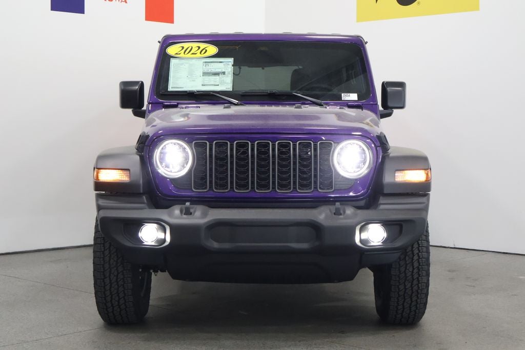 2026 Jeep Wrangler WRANGLER 4-DOOR SPORT S