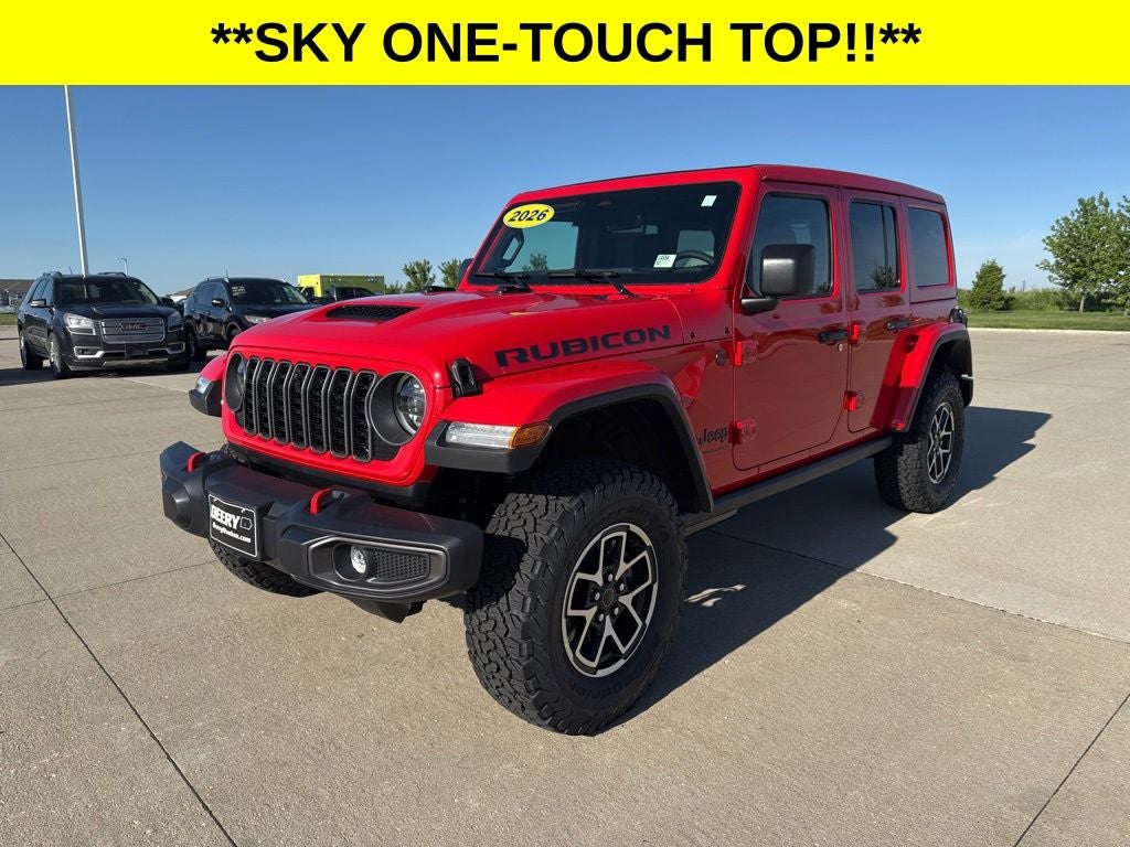 2026 Jeep Wrangler WRANGLER 4-DOOR RUBICON