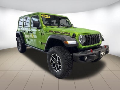 2026 Jeep Wrangler WRANGLER 4-DOOR RUBICON