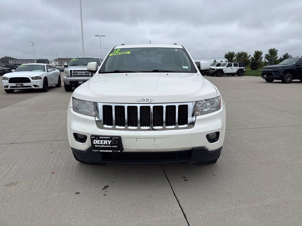 Used 2012 Jeep Grand Cherokee Laredo with VIN 1C4RJFAG5CC139689 for sale in Waukee, IA