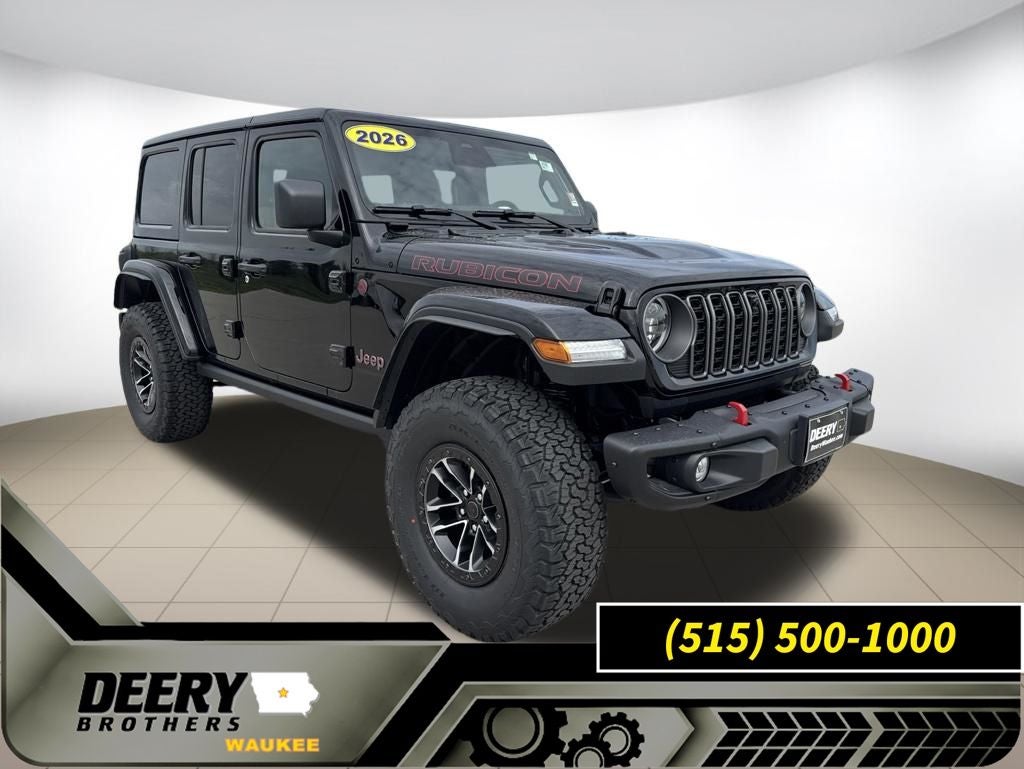 2026 Jeep Wrangler WRANGLER 4-DOOR RUBICON X