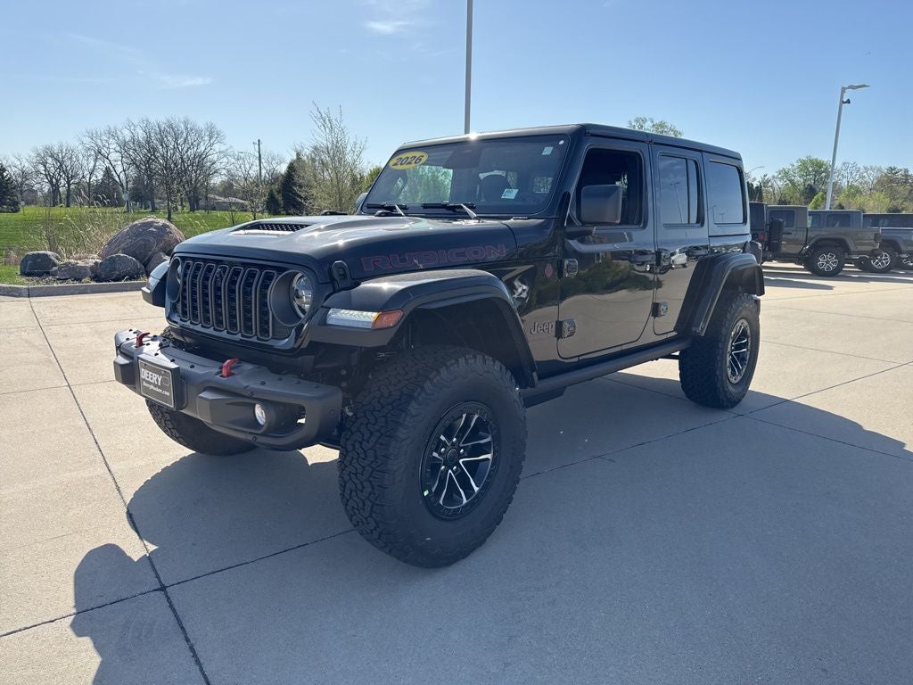 2026 Jeep Wrangler WRANGLER 4-DOOR RUBICON X