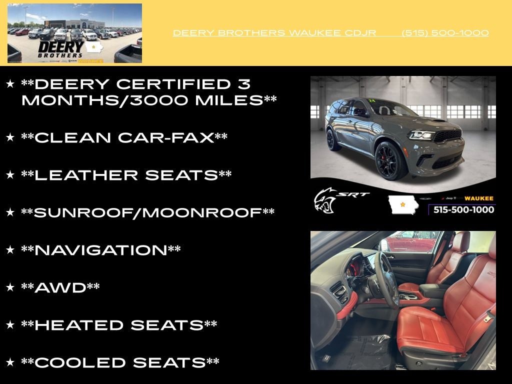 2024 Dodge Durango SRT Hellcat Premium AWD