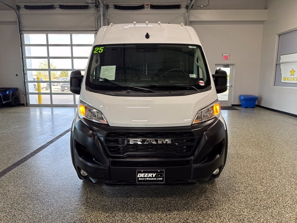 2025 RAM ProMaster 2500 Cargo Van Tradesman High Roof 136' WB w/Pass Seat