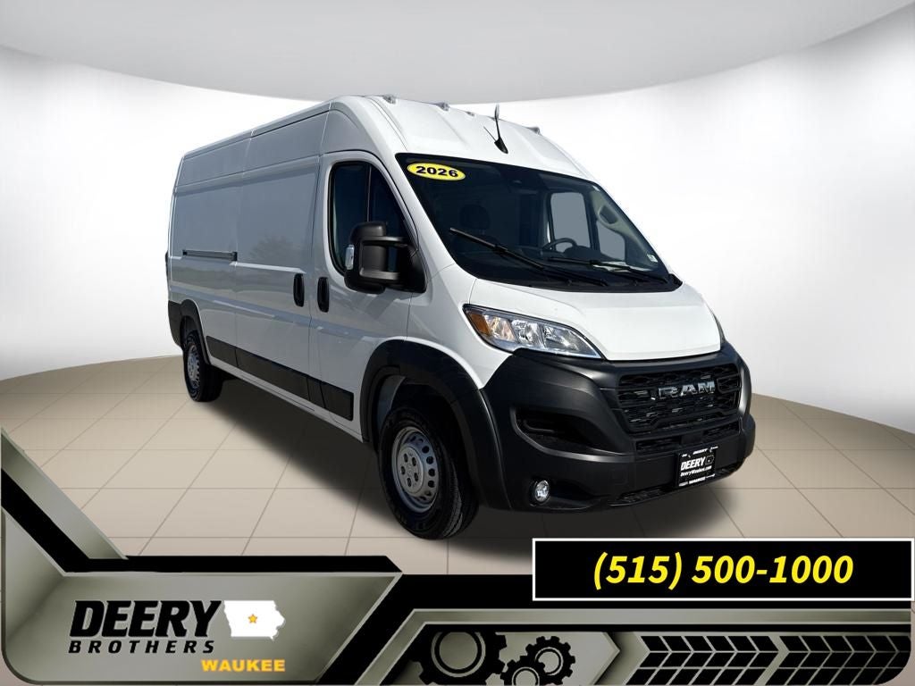 2026 RAM ProMaster 2500 RAM PROMASTER 2500 TRADESMAN CARGO VAN HIGH ROOF 159' WB