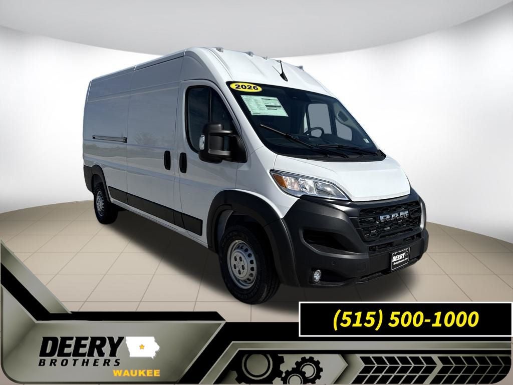 2026 RAM Ram ProMaster RAM PROMASTER 2500 TRADESMAN CARGO VAN HIGH ROOF 159' WB