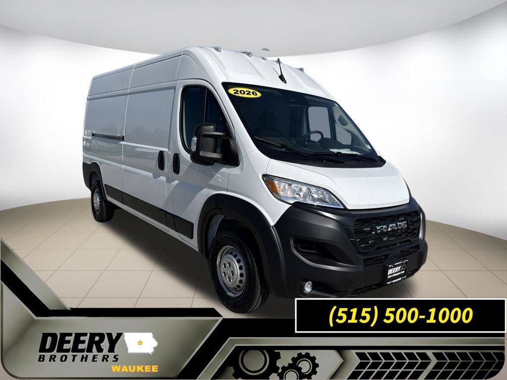 2026 RAM ProMaster 2500 RAM PROMASTER 2500 TRADESMAN CARGO VAN HIGH ROOF 159' WB