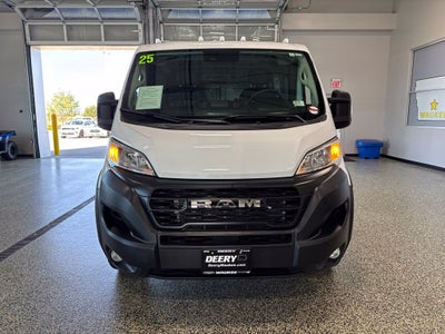 2025 RAM ProMaster 2500 Cargo Van Tradesman Low Roof 136' WB w/Pass Seat