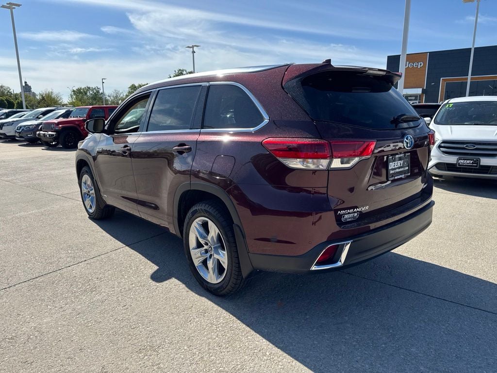 2018 Toyota Highlander Hybrid Limited