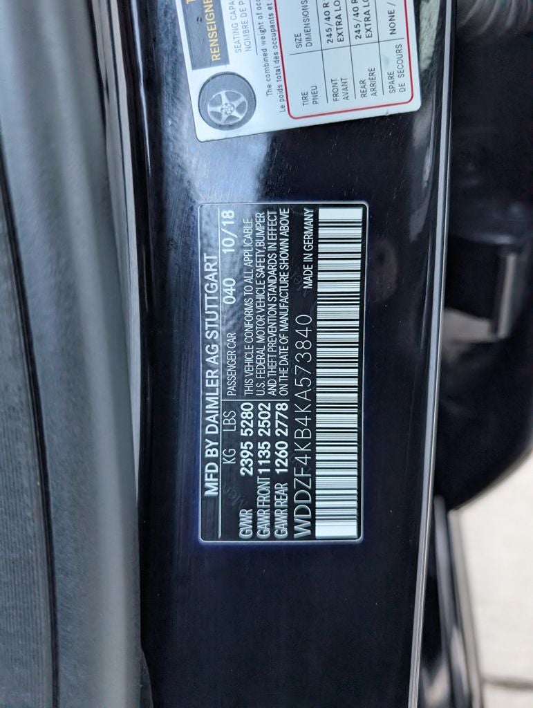 2019 Mercedes-Benz E 300 4MATIC®