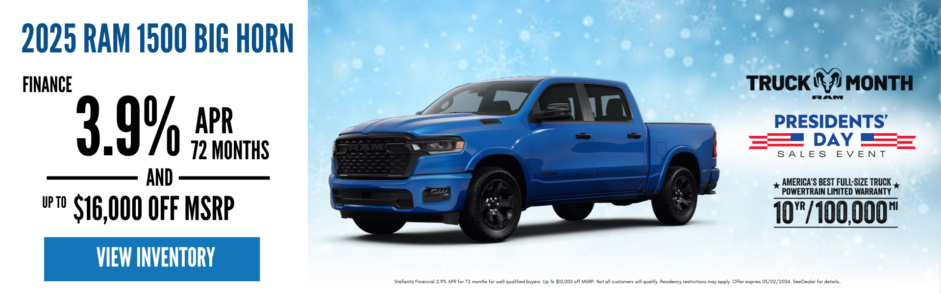 RAM 1500 SPECIAL DES MOINES