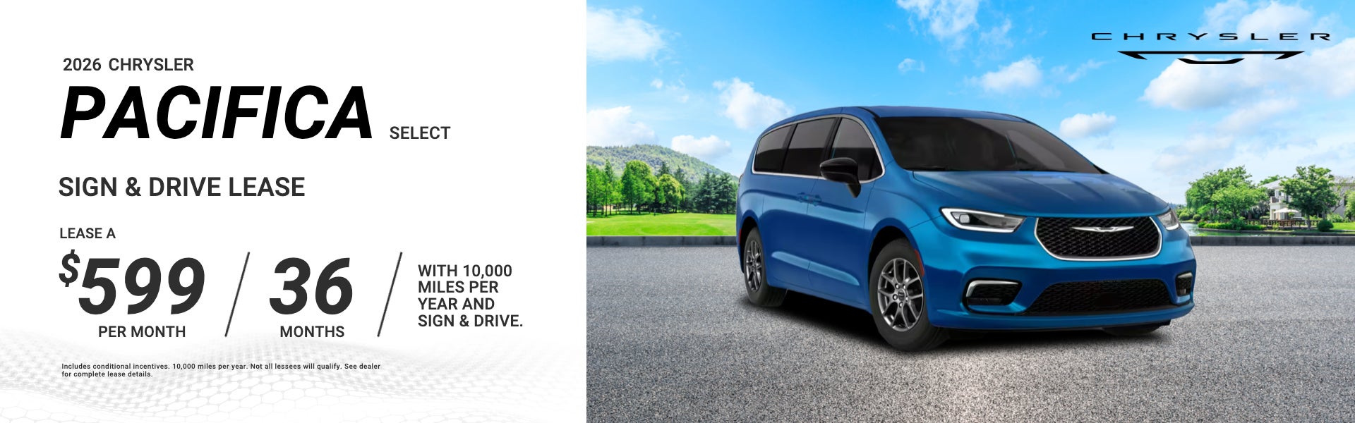 2026 Chrysler Pacifica Select