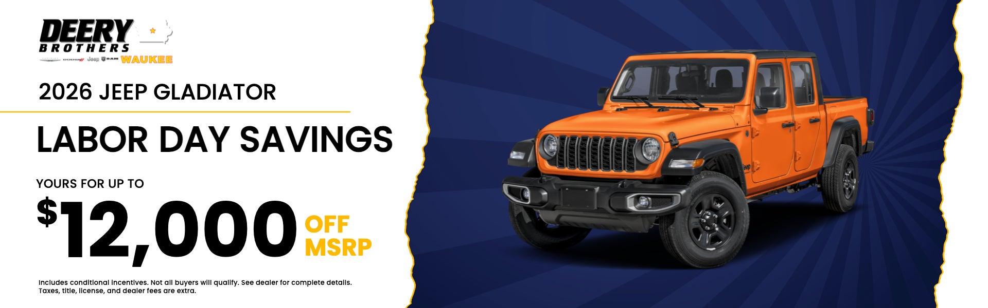 Labor Day Savings
