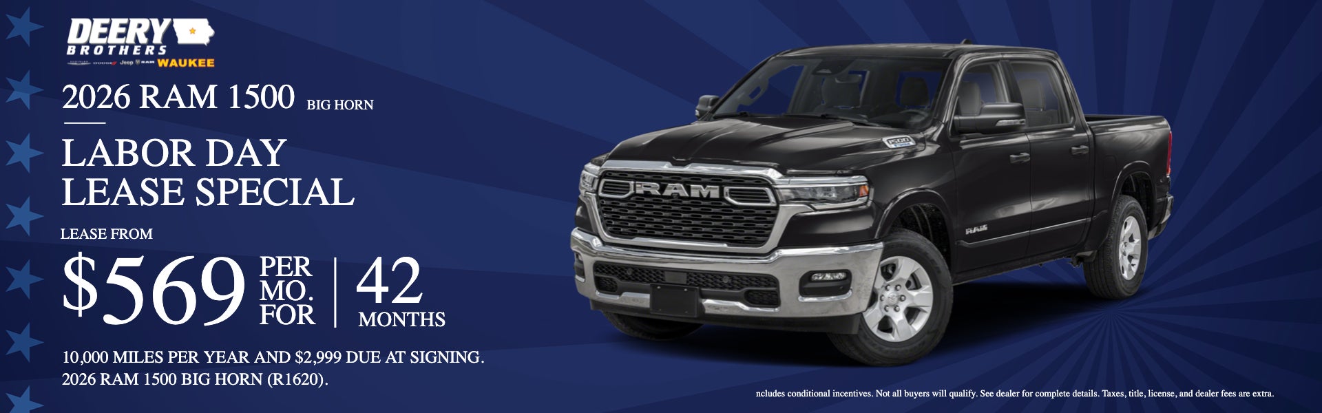 Labor Day Lease Special