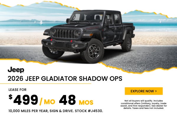 2026 Jeep Gladiator Shadow Ops