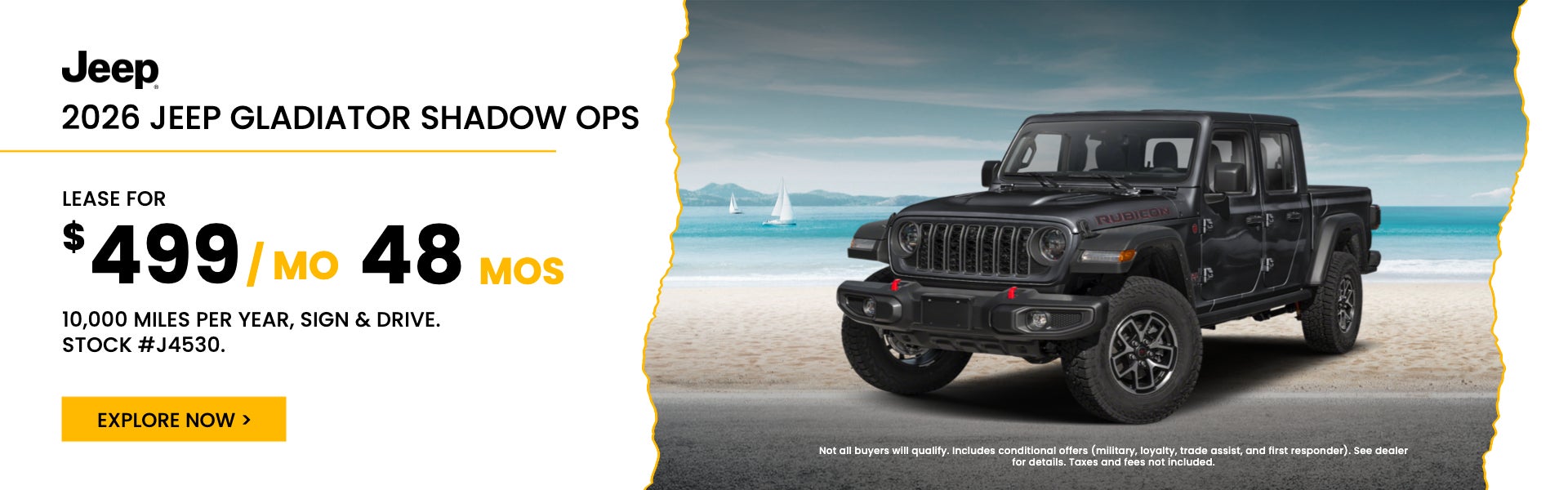 2026 Jeep Gladiator Shadow Ops