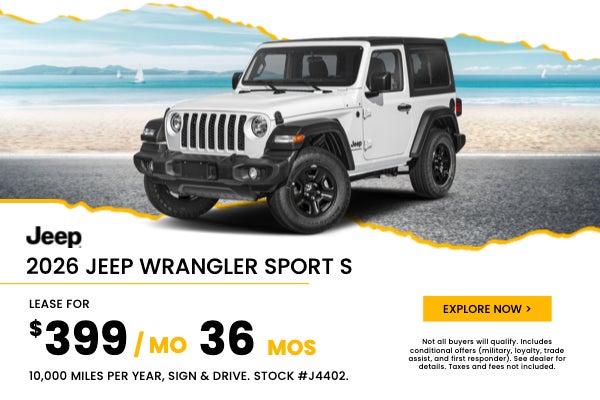 2026 Jeep Wrangler Sport S