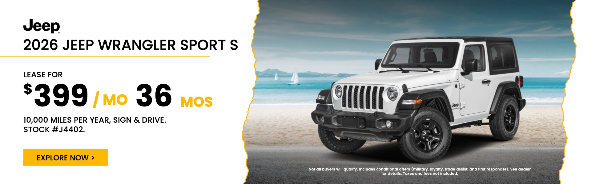 2026 Jeep Wrangler Sport S